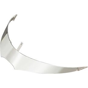 Z8 Motorcycle Helmet Spoiler Replacement,Helmet Rear Spoiler for Shoei X-15/RF-1400/Z8/NXR 2, Helmet Small Tail Spoiler (Silver)