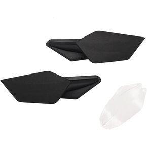 2pcs Motorcycle Winglets Kits Aerodynamic Wing Spoiler Universal Modification Accessories
