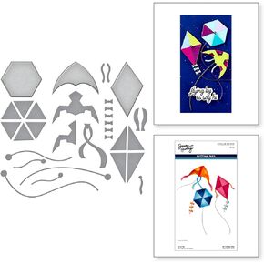 Spellbinders Fly a Kite Etched Dies, Metal