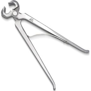12″ Spring-Loaded Hoof Nipper with Carrying Case – Ergonomic Farrier Tools & Horse Hoof Trimmer, Heavy-Duty Chrome Vanadium Steel, Professional Equine Grooming (Foals, Ponies, Donkeys).