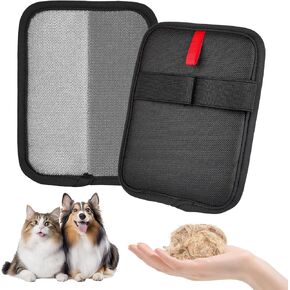Pet Hair Remover, electrostatic pet Hair Removal Gloves, cat and Dog pet Hair Removal Tools, Suitable for Bed Sheets, Blankets, Clothes, Sofas, Multi-Functional Beauty Gloves -1 Piece