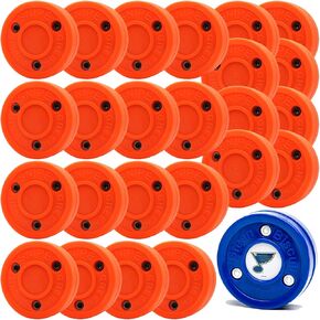 Green Biscuit 24 Pack Orange New Snipe 2.0 Shooters - Get NHL Puck/GB Sticker