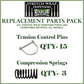 MANPLOW Stretch Wrap Dispenser Replacement Parts Pack