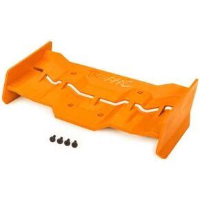 Traxxas 7821T Wing, Orange/ 4x12mm FCS (4)