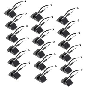 20Pcs Ergonomic Adhesive Counter Pens Gel Pens for Office Bank Hotel Use Chic Design for Smooth Writing Experience Ink