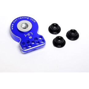 Hot Racing SHS88M Medium Duty Aluminum Servo Saver (Blue)