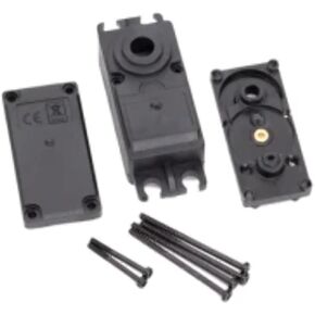 Servo case, Plastic (top, Middle, Bottom)/ gaskets/Hardware (for 2250, 2255 servos)