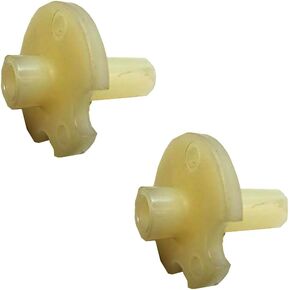 Pinball Flipper Bushing - 1/4"-White - Set of 2