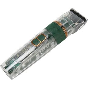 Electric Pet Hair Trimmer, IPX7 Lightweight Cat Hair Clipper 3 Speed Regulation Professional with LED Smart Display for Cats for Pet Supplies (Green)