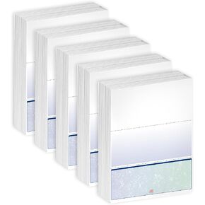 DocuGard Green Marble Top Check, 8.5 x 11 Inches, 24 lb, 2500 Checks (04502C)