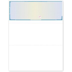 5Forms SLT831 High Security Top Blank Laser Checks 8 1/2 x 11" Qty 500