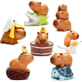 Capybara Series Blind Box Figures, Cute Capybara Mystery Bag Random Design Action Figures Collectible Toys Home Decorations, Holiday Birthday Gifts, Single Box