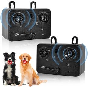 Anti Barking Devices for Dogs, Ultrasonic Dog Bark Control Devices with 3 Modes, 50FT Bark Box Dog Barking Deterrent Devices, Dog Barking Silencer Indoor & Outdoor Safe S