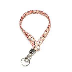 Golden Retriever Dog Lanyard for ID or Keys Fabric with Clip