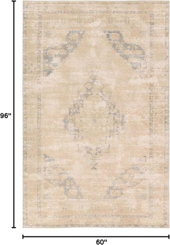 Jaipur Living Natural, Jute 2x8 Runner Rug, Boho, Tan and Slate, Entryway Rug, Hallway Runner in Saudi Arabia