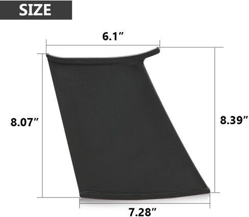 G-PLUS Rear Spoiler Wing Stiffi Support Stabilizer Fit for 2002 2003 2004 2005 2006 2007 Subaru Impreza WRX STi 2PCS in Saudi Arabia