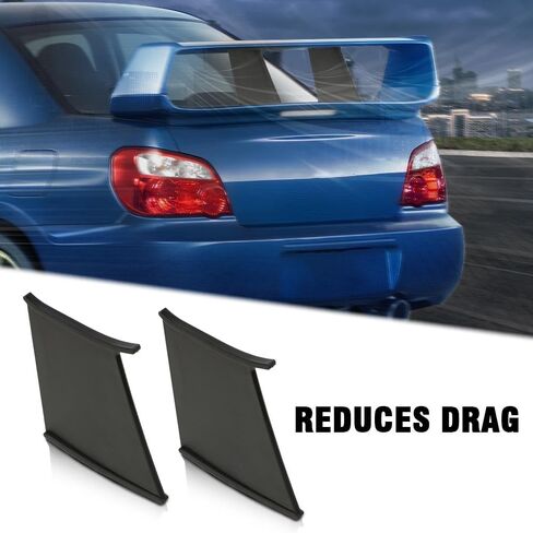 G-PLUS Rear Spoiler Wing Stiffi Support Stabilizer Fit for 2002 2003 2004 2005 2006 2007 Subaru Impreza WRX STi 2PCS in Saudi Arabia