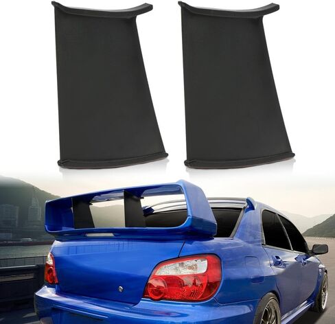 G-PLUS Rear Spoiler Wing Stiffi Support Stabilizer Fit for 2002 2003 2004 2005 2006 2007 Subaru Impreza WRX STi 2PCS in Saudi Arabia