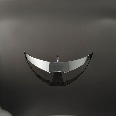 Z8 Motorcycle Helmet Spoiler Replacement,Helmet Rear Spoiler for Shoei X-15/RF-1400/Z8/NXR 2, Helmet Small Tail Spoiler (Silver) in Kuwait
