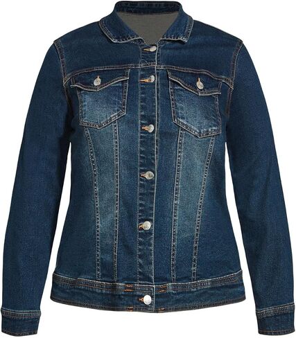 EVANS Women's Plus Size Denim Jacket in Saudi Arabia