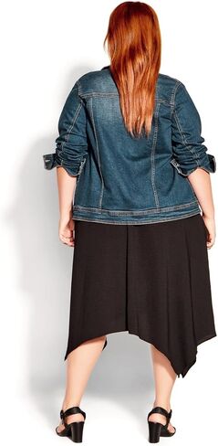 EVANS Women's Plus Size Denim Jacket in Saudi Arabia