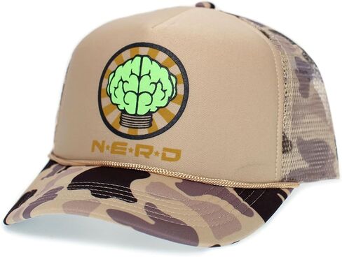 N.E.R.D Custom Truckers Hat Nerd Cap Unisex Adult Adjustable Multi Colors in Kuwait