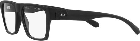 إطارات النظارات الطبية المربعة ذات الجسر المنخفض للرجال من A|X ARMANI EXCHANGE AX3097F، عدسات زرقاء غير لامعة/تجريبية، 55 مم in Saudi Arabia
