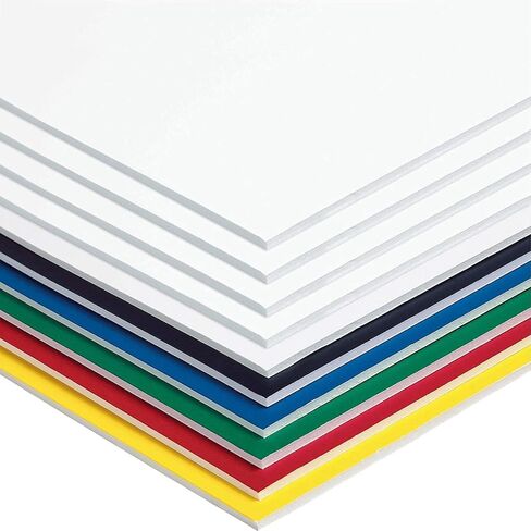 UCreate Foam Board, 6 Assorted Colors, No UPCs, 20" x 30", 10 Boards in Kuwait