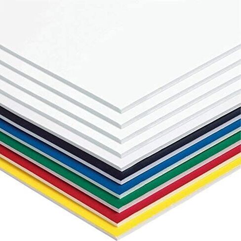 UCreate Foam Board, 6 Assorted Colors, No UPCs, 20" x 30", 10 Boards in Kuwait