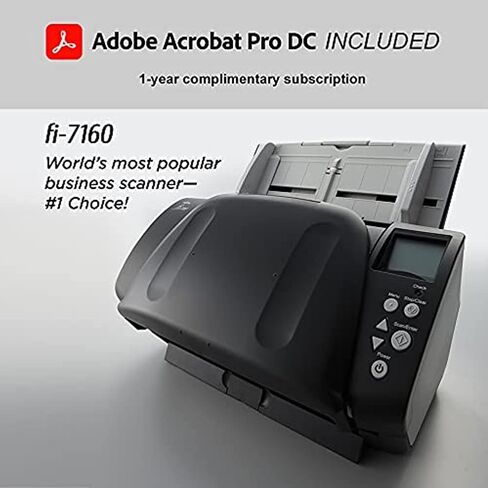 Fujitsu fi-7180 High-Performance Professional Color Duplex Document Scanner with Auto Document Feeder (ADF) in Saudi Arabia