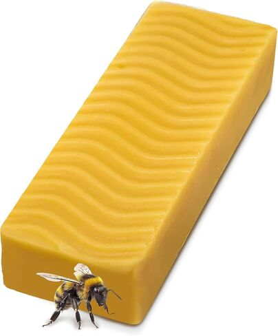 Mickelberry Gardens Pacific Northwest Beeswax - 1 رطل بلوك صلبة من الدرجة A صفراء - شمع العسل النقي ، المصادر بشكل مستدام للعناية بالبشرة ، DIY ، والحرف - المصنوعة في الولايات المتحدة الأمريكية in Saudi Arabia