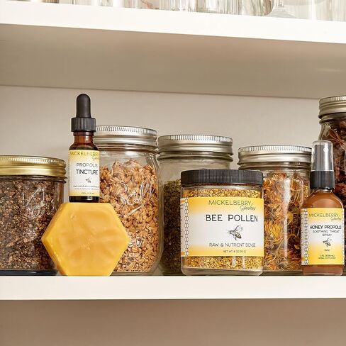 Mickelberry Gardens Pacific Northwest Beeswax - 1 رطل بلوك صلبة من الدرجة A صفراء - شمع العسل النقي ، المصادر بشكل مستدام للعناية بالبشرة ، DIY ، والحرف - المصنوعة في الولايات المتحدة الأمريكية in Saudi Arabia