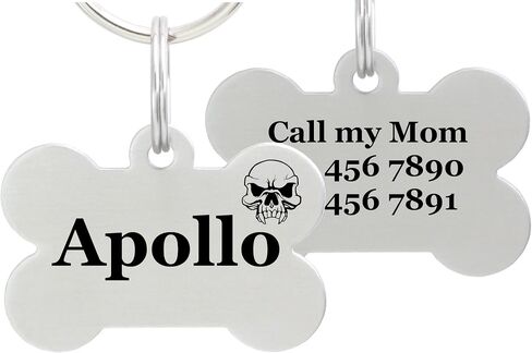 Silencer for Stainless Steel Bone Shape ID tag, Glow in The Dark in Saudi Arabia