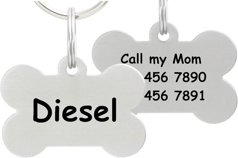 Silencer for Stainless Steel Bone Shape ID tag, Glow in The Dark in Saudi Arabia