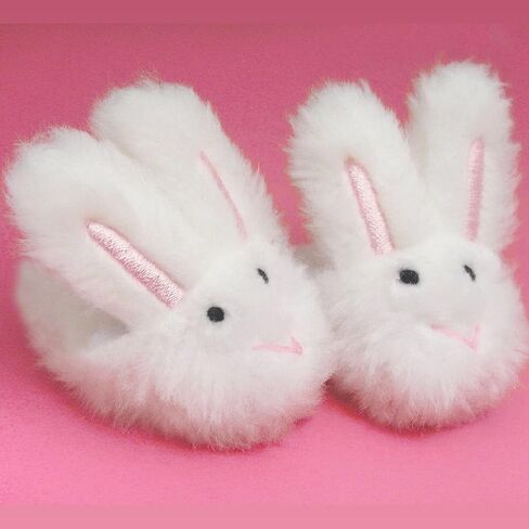 Sophia's Unicorn Slippers with Rainbow Hair and Gold Horn for 18 Inch Dolls, White in Saudi Arabia