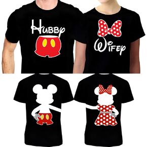 Matching Shirts for Couples His Her Couples Love Shirt Men Women Husband Wife T-Shirts Valentine's Day Outfit.