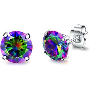 VOJO G23 Titanium Cubic Zirconia Earrings Studs for Sensitive Ears Hypoallergenic Birthstone Diamond Tiny Stud Earrings for Women Girls in Kuwait