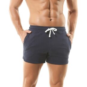 شورت رجالي للتمرين في صالة الألعاب الرياضية شورت رياضي للجري النشط مع جيوب بوكسر كاجوال in Kuwait