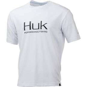 HUK Men's Icon X Short Sleeve Fishing Shirt with Sun Protection