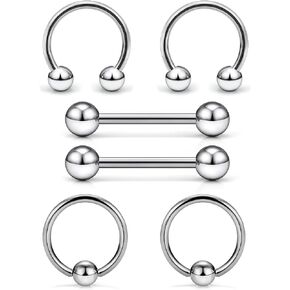 Titanium Nipple Piercing Jewelry, Titanium Nipple Rings for Women, Nipple Piercing, Nipple Rings Surgical Steel, Surgical Steel Nipple Rings, Nipple Piercings