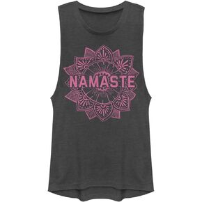 Fifth Sun Lost Gods Namaste Flower Women's Muscle Tank