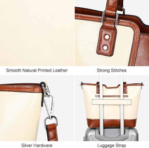 حقيبة كتف جلدية للنساء من Over Earth ومحفظة عمل للسيدات مع شرابة in Kuwait