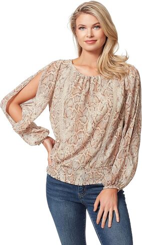 Jessica Simpson Women's Caroline Smocked Waist Top in Saudi Arabia