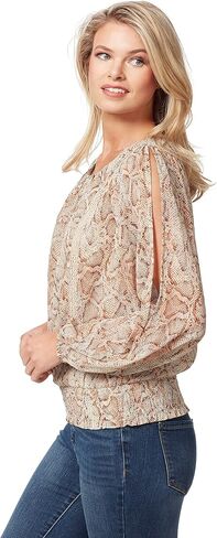 Jessica Simpson Women's Caroline Smocked Waist Top in Saudi Arabia