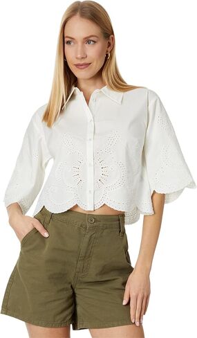 Joie Women's Pheobe Top in Porcelain in Saudi Arabia
