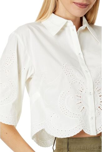 Joie Women's Pheobe Top in Porcelain in Saudi Arabia