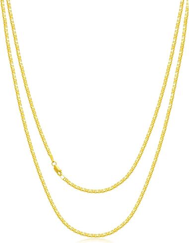 Dralox فيجارو سلسلة قلادة للنساء الرجال 3.5 مللي متر فضة سلسلة مجوهرات للرجال 16 بوصة 18 بوصة 20 بوصة 22 بوصة 24 بوصة in Kuwait