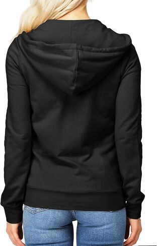 H2H Women's Casual Regular Fit Hoodie Long Sleeve Comfortable Lightweight in Kuwait