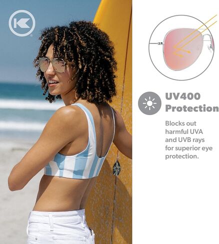 نظارة شمسية مستقطبة مايل هاي اس من نوكاورنج للرجال والنساء، حماية كاملة UV400 - - One Size in Kuwait