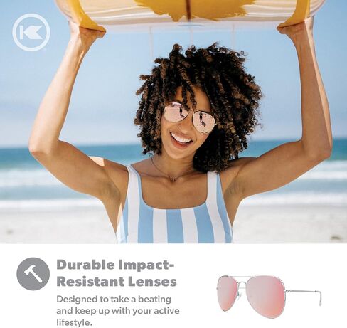 نظارة شمسية مستقطبة مايل هاي اس من نوكاورنج للرجال والنساء، حماية كاملة UV400 - - One Size in Kuwait